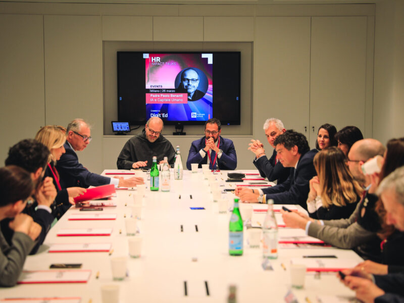 tavolo di confronto HR Impact Talks