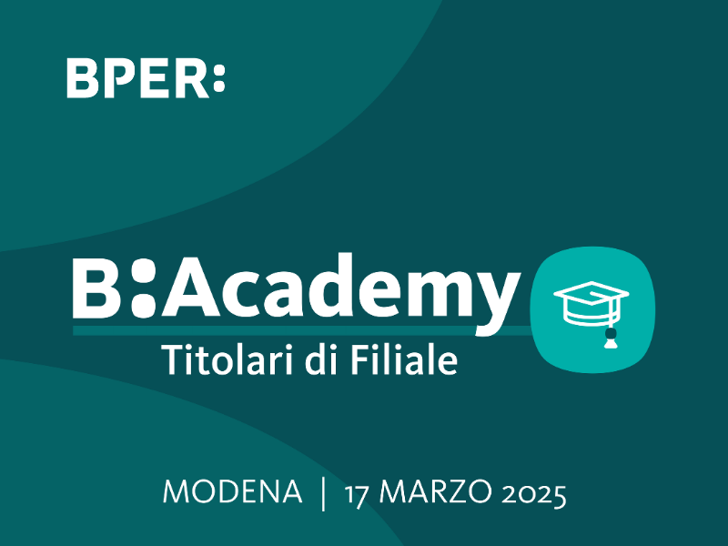 Il gruppo BPER con Digit’Ed per formare i neo direttori di filiale