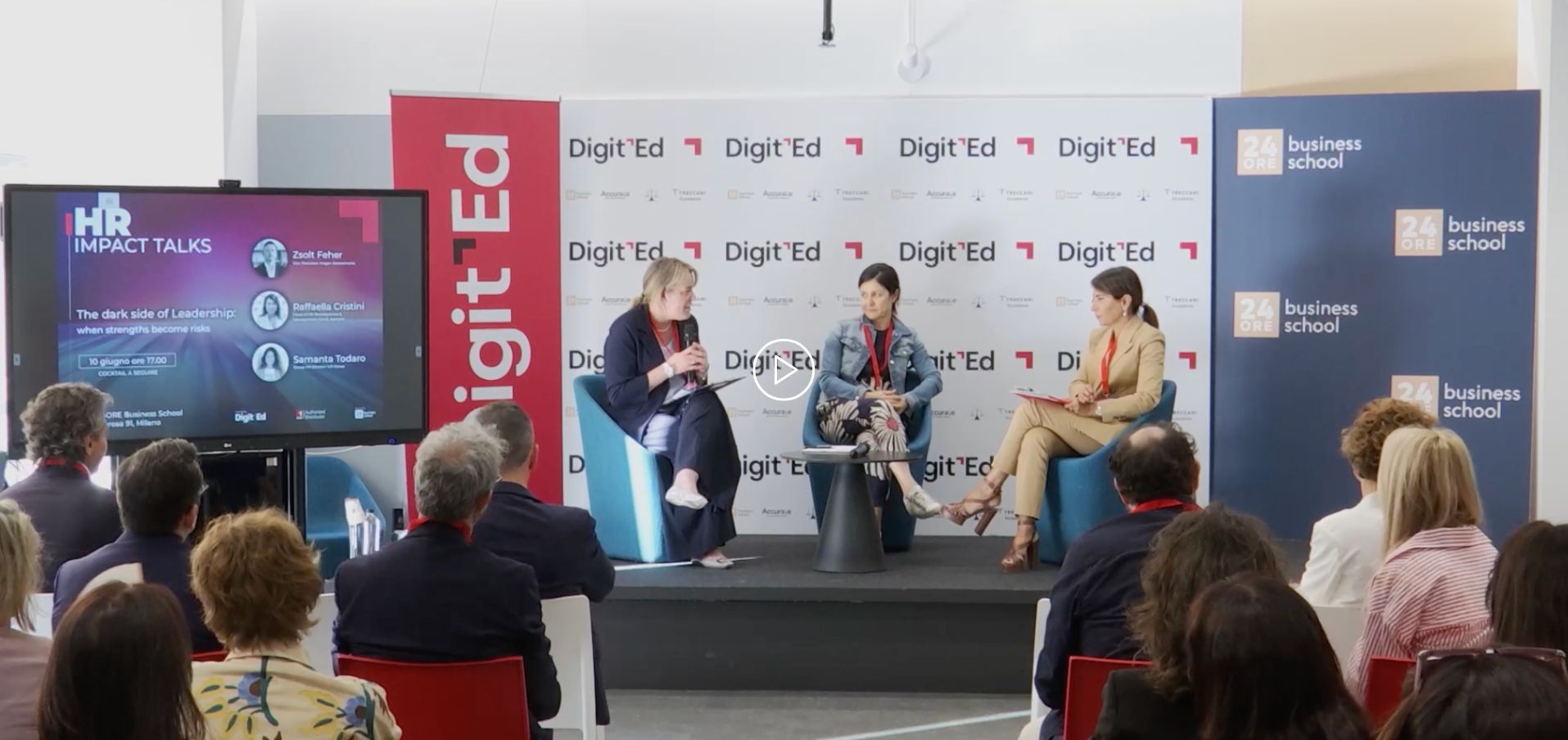 Anteprima del video di reportage HR Impact Talk "The Dark Side of Leadership"
